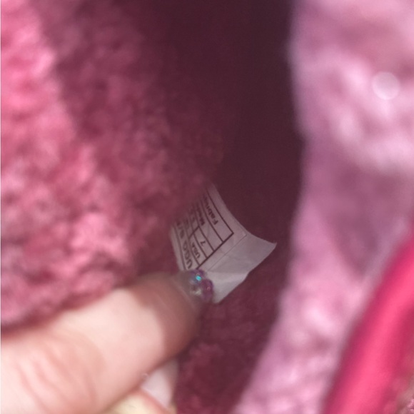 UGG Australia Sequin Sheepskin Boots Red - Picture 4 of 7